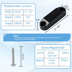 Aocies magnet close-up highlighting durable housing and strong pull benefit