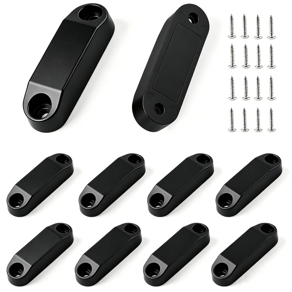 Aocies front packaging showing four pairs and included screws for quick install