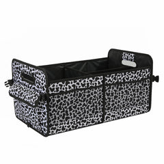 AOKJOY front view trunk organizer showing neat storage and quick access