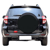 Aolowewin front view on Jeep showing clean spare wheel protection and neat appearance