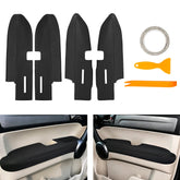 AOMSAZTO front door armrest overview showing clean black finish and improved look