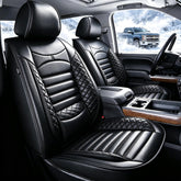 AOMSAZTO front seat cover showing precise factory fit and protection