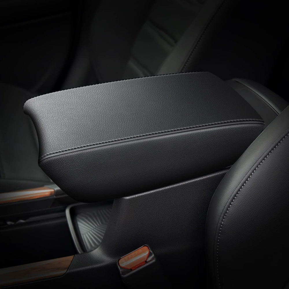 AOMSAZTO front view of black console cover showing clean fit and protection