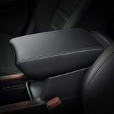 AOMSAZTO front view of black console cover showing clean fit and protection