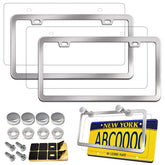 AOOTF stainless steel frame front view showing sleek finish and protection benefit