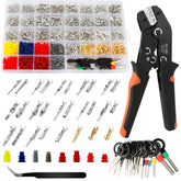 aopule compact case open showing organized connectors and tools for quick selection