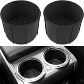 AOTEMILK front view rear console cup holder insert showing fit and finish for restoration