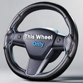 Aotoyou front view steering wheel cover shows precise fit and styling benefit
