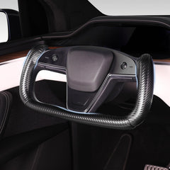 Aotoyou cover installed in Tesla cabin showing cohesive interior and upgraded aesthetics