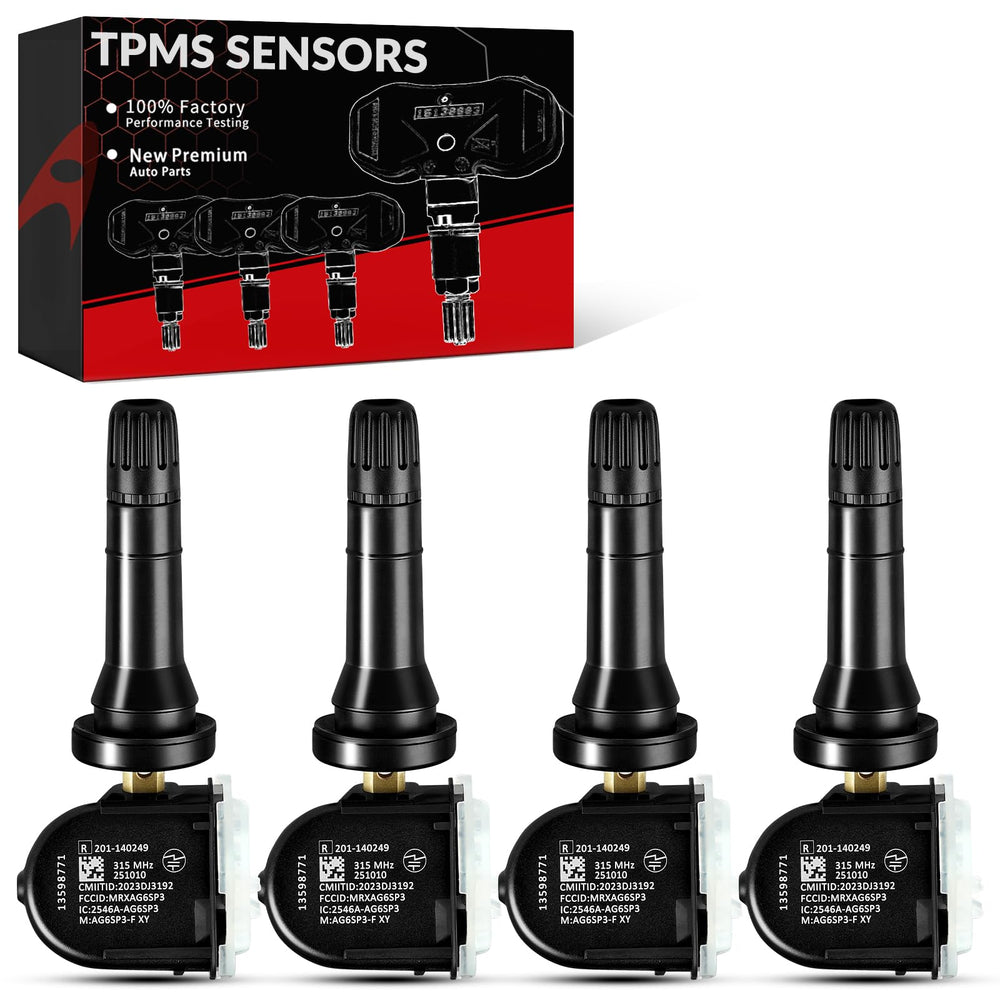 AOTPAT front view of TPMS sensor showing OEM-style housing and reliable fit