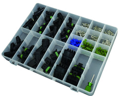 AP Astro Pneumatic 9476 kit front view showing housings, terminals, seals and release tool for fast assembly