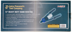 AP Astro Pneumatic 1423 close-up of patented internal gear and double hinge for increased pulling power
