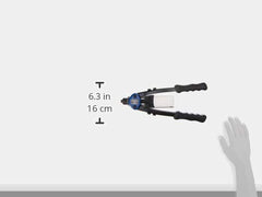 AP Astro Pneumatic 1423 installing a 1/4-inch blind rivet in metal, demonstrating long reach and leverage