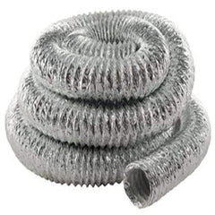 AP Products flex duct closeup highlighting corrugated texture for flexible routing benefit