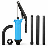 APACALI front view lever pump showing full-length reach and easy operation benefit