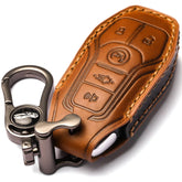 APEKUU front view leather key shell showing clean protection and polished look