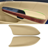 APESER front door armrest lids beige front view shows renewed interior appeal