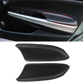 APESER front view of two black armrest covers showing matching fit and refreshed look