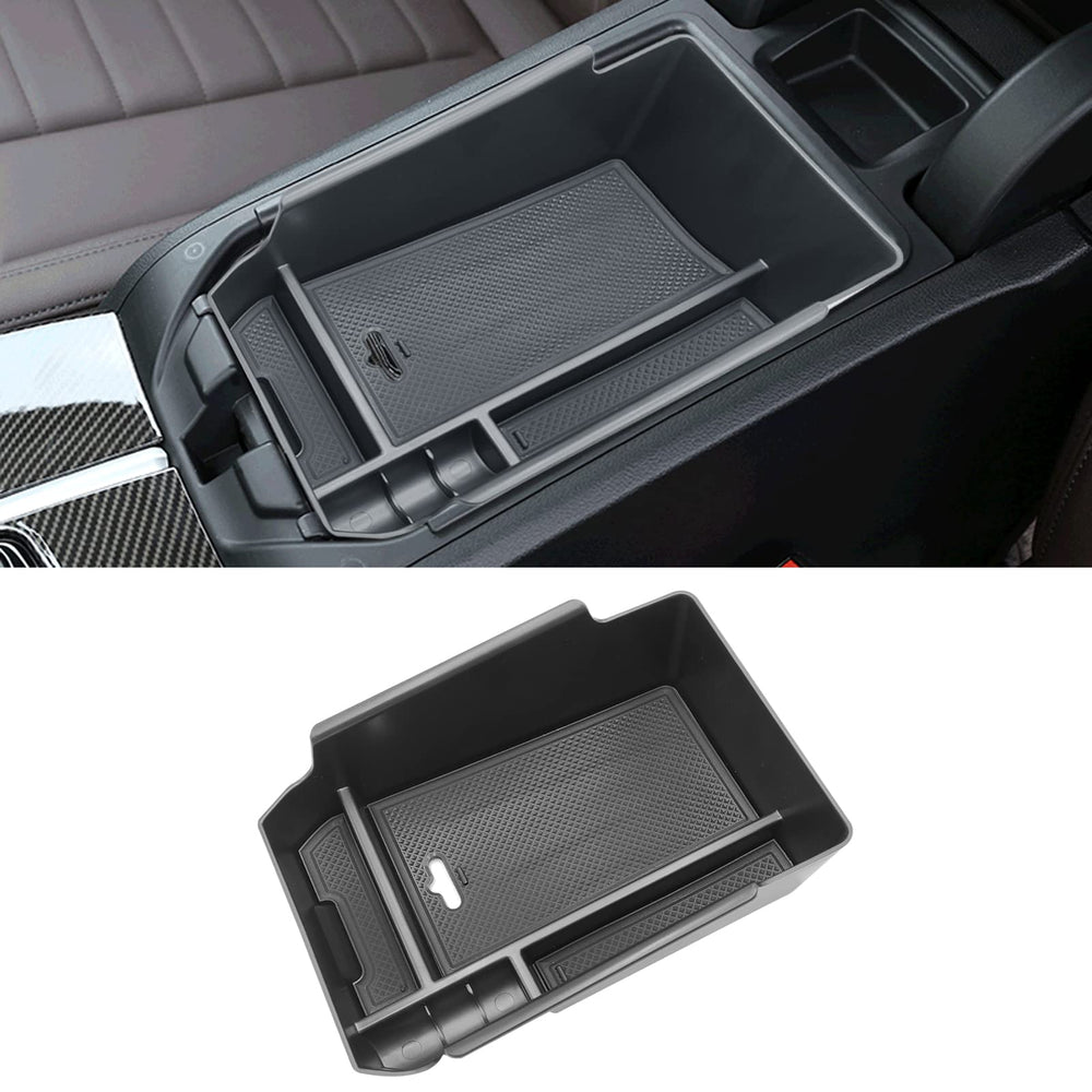 APESER front view of organizer showing tidy compartments and premium fit