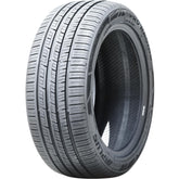 Aplus front view showing tire profile and aggressive stance for improved handling