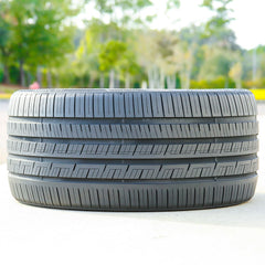 Aplus mounted on wheel illustrating fitment and balance for precise handling