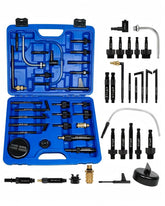 APOWFIX front case open showing organized adapter set for quick selection and transport