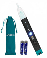 APOWFIX ignition coil tester front view showing pen shape and easy grip — quick diagnostics