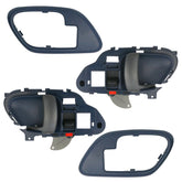 APPERFiT front door handle in blue showing clean fit and improved look