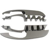 APPERFiT front view of pewter pull handle kit showing fit and finish