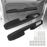 APPERFiT front pair mounted on black interior showing OEM fit and improved durability