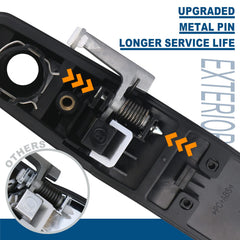 APPERFiT front passenger handle primed close-up showing smooth finish