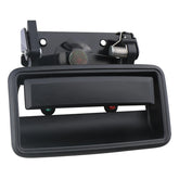APPERFiT front view of black metal tailgate handle showing fit and finish benefit
