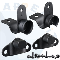 APPERFiT hinge close-up of weld and finish showing durable corrosion resistance