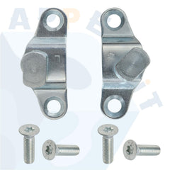 APPERFiT close-up of hinge casting highlighting precision edges and corrosion resistance