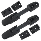 APPERFiT front view of hood latch kit showing all included parts and packaging benefit reliable replacement