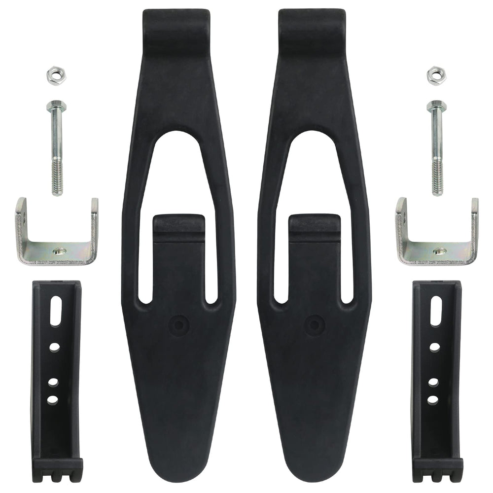APPERFiT front view hood strap kit showing complete assembly and fit