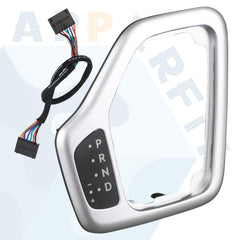 APPERFiT installed bezel in Jeep Cherokee center console restoring factory look