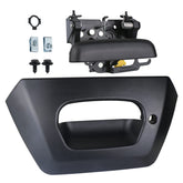 APPERFiT front view of tailgate handle showing bezel and mounting points, easy replacement
