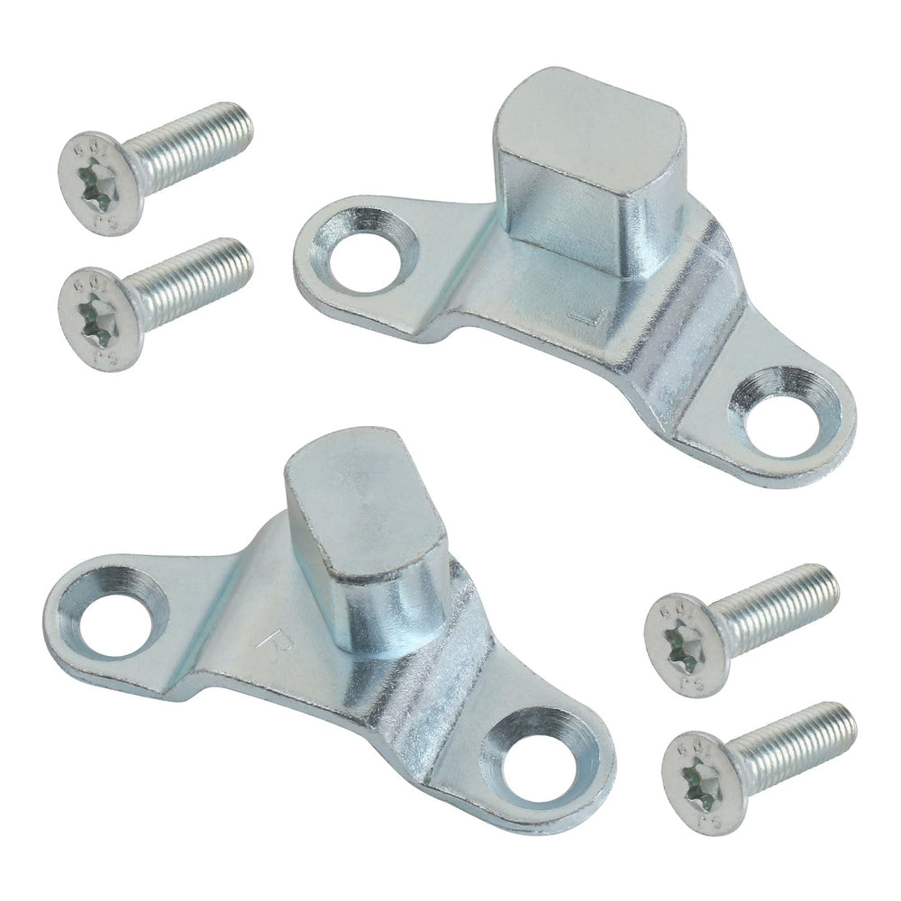APPERFiT front view of both tailgate hinges showing durable construction and fit