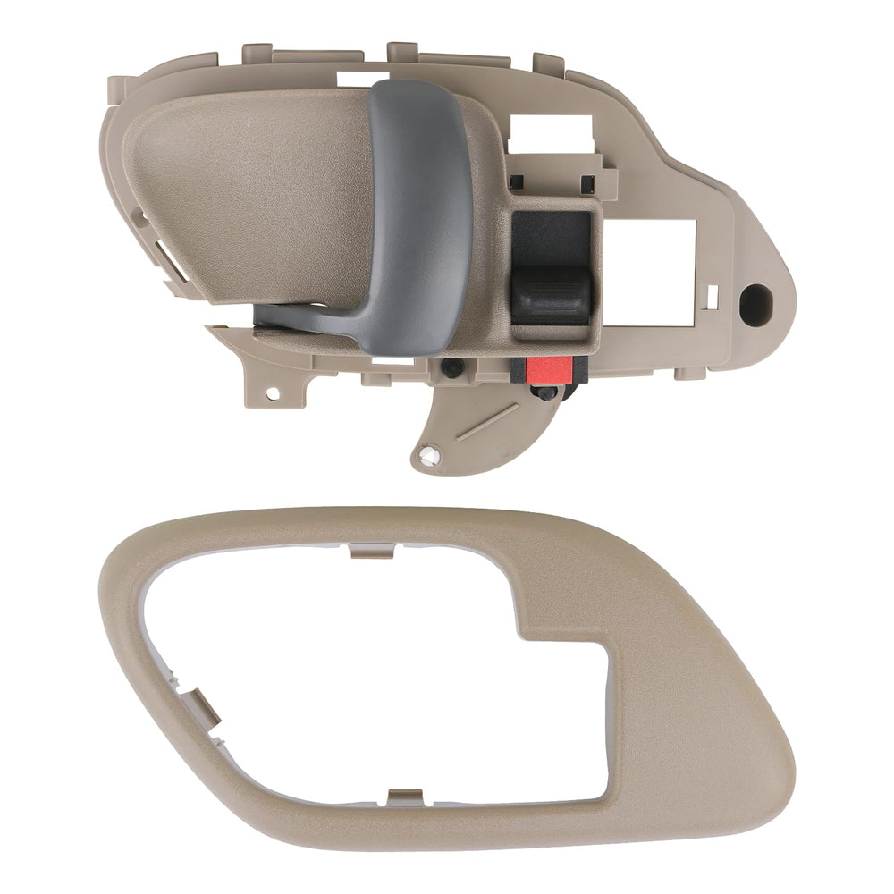 APPERFiT tan left interior door handle front view showing fit and renewed function