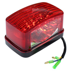 ApplianPar rear brake tail light front assembly showing mounting points and connector benefit