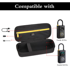 Aproca open case showing mesh pocket organizing Fanttik accessories