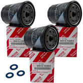 APSG genuine oil filter front packaging showing part 90915-YZZD3 and benefits