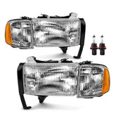 APSVE front-facing headlight assembly showing OEM look and restored appearance