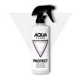 AquaClean PROTECT front label showing product and lasting protection