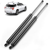 ARANA front view of liftgate struts showing complete pair and packaging, reliable replacement