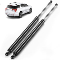 ARANA front view of liftgate struts showing complete pair and packaging, reliable replacement