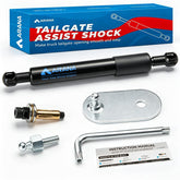 ARANA front-mounted tailgate assist installed offering quiet, controlled opening
