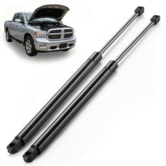 ARANA front view of packaged hood struts showing OEM-fit benefits