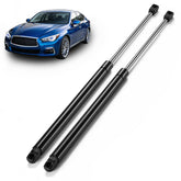 ARANA front packaging showing two hood struts and benefits of OEM fit